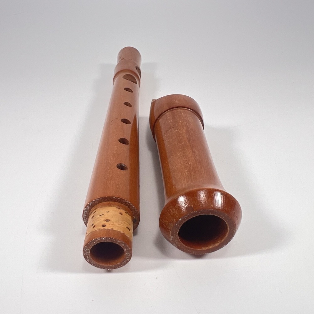 Vintage Roessler Wood Soprano Recorder 13" Made in Germany - Picture 10 of 10